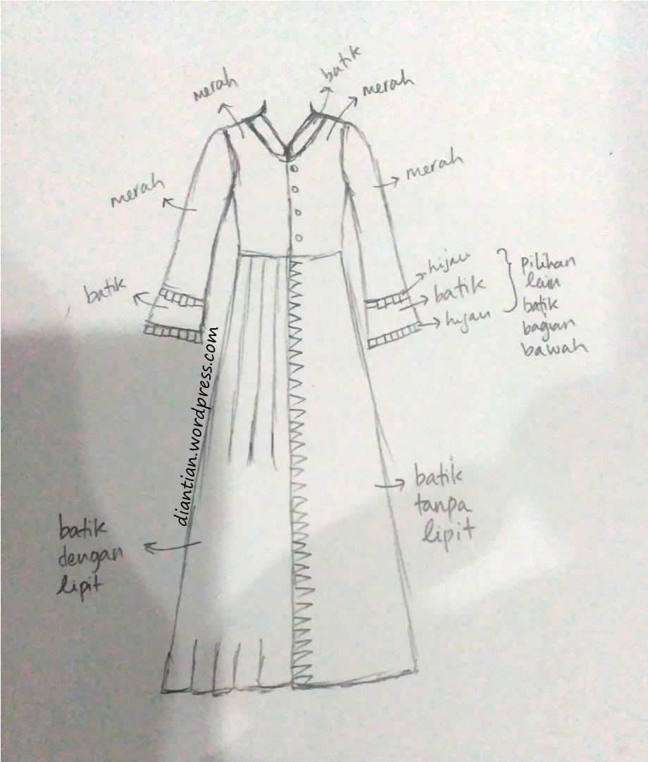  Pola Baju Gamis Payung Model Baju Terbaru 2019 